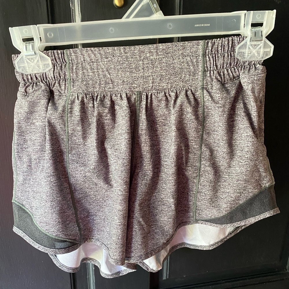Lululemon gray shorts size 4